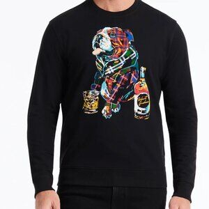 Robert Graham PLAID PUP LONG SLEEVE KNIT SHIRT